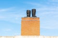 Huge pedestal with a replica of StalinÃ¢â¬â¢s boots at Memento park in Budapest, Hungary Royalty Free Stock Photo